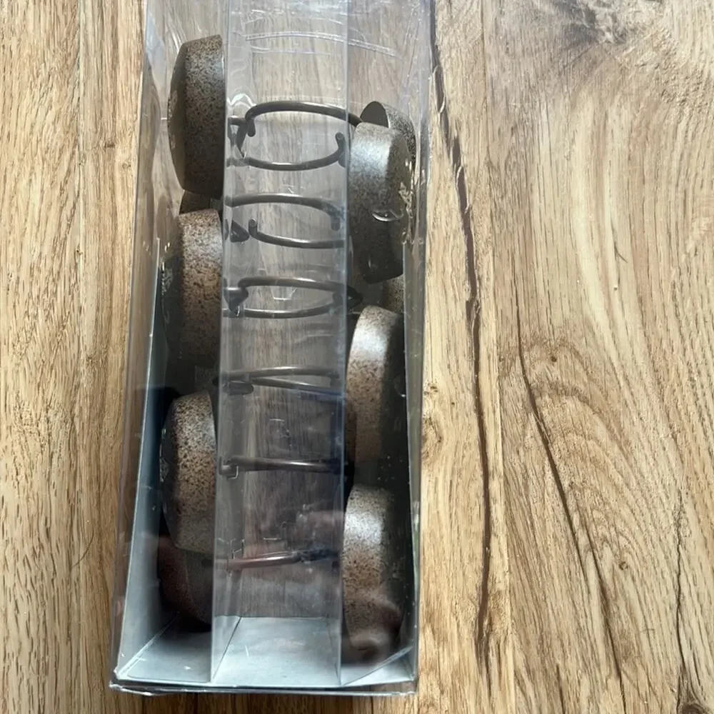 NWT Michael Waddell’s Bone Collector Shower Curtain Hooks - set of 12